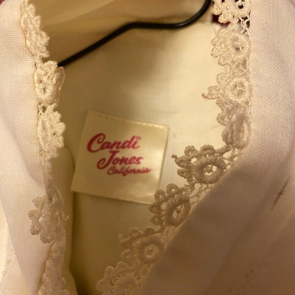 Vintage Candy Jones Prairie Gunne sax style wedding spring summer dress - Picture 3 of 4